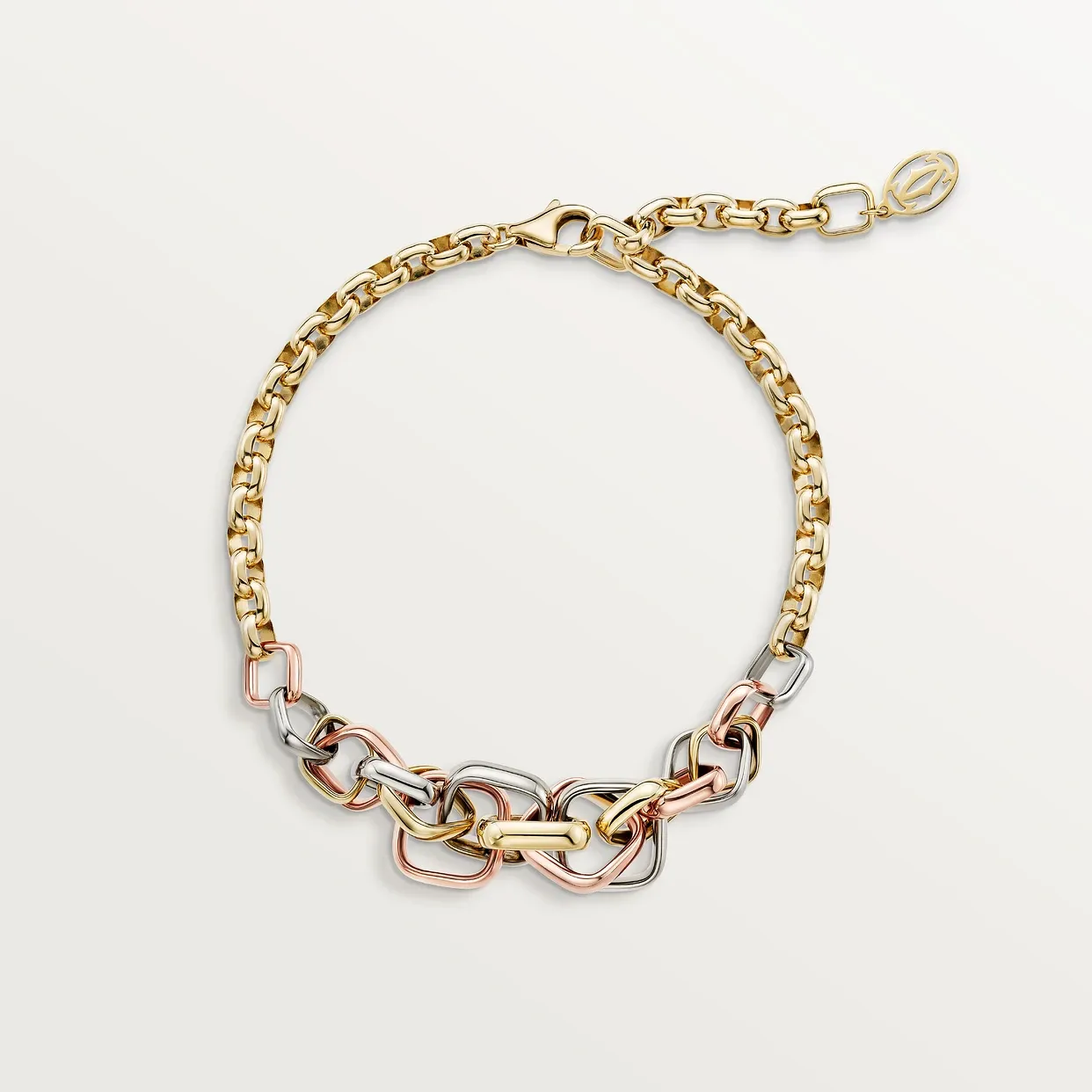Trinity cushion bracelet