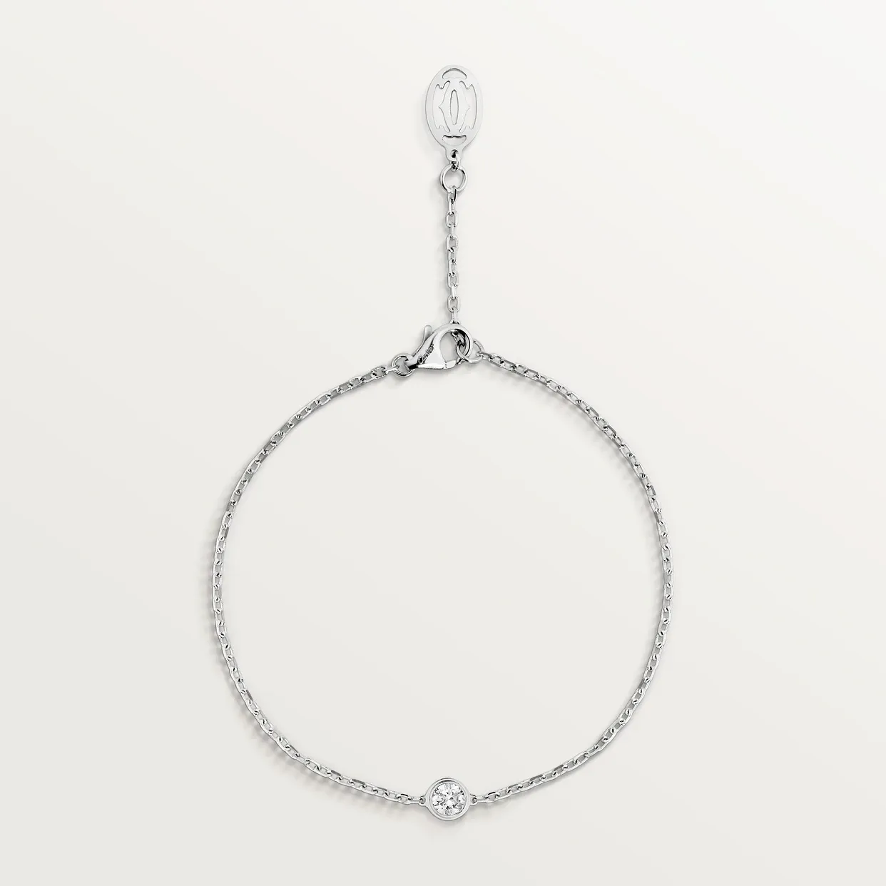 Cartier d&#39;Amour bracelet, brilliant-cut diamond, small model