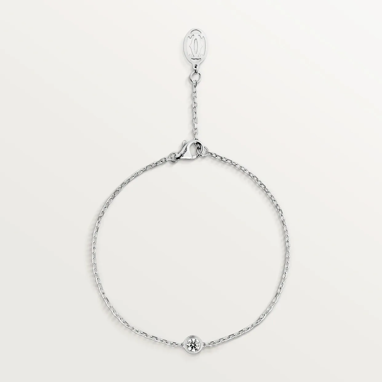 Cartier d&#39;Amour bracelet, brilliant-cut diamond, medium model