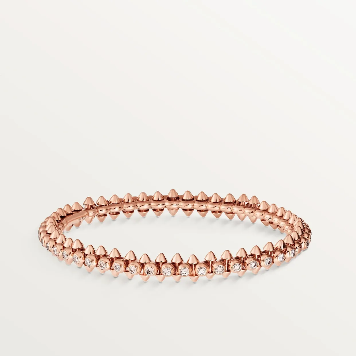 Clash de Cartier bracelet, medium model, diamonds