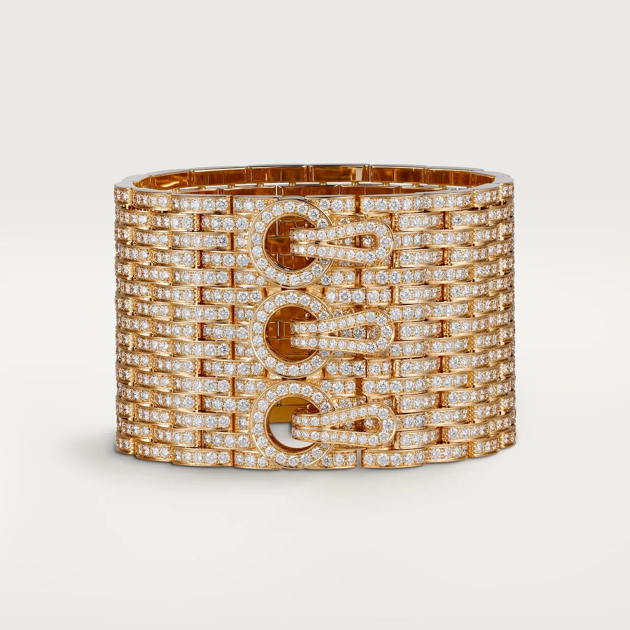 Agrafe cuff bracelet