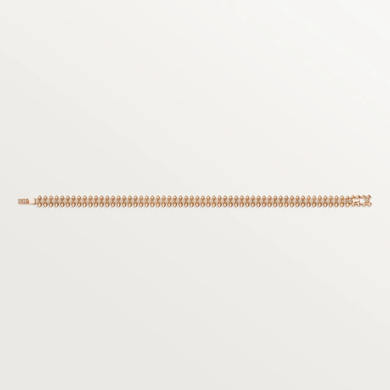 Clash de Cartier bracelet, flexible, small model, paved