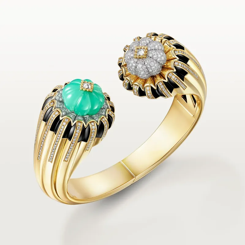 Cartier Libre Tuttitutti bracelet, chrysoprase, diamonds