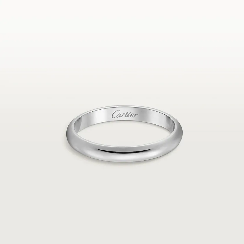 1895 wedding ring, width 2.5 mm