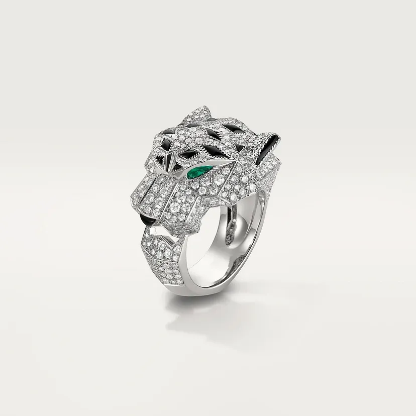 Panthère de Cartier ring, paved