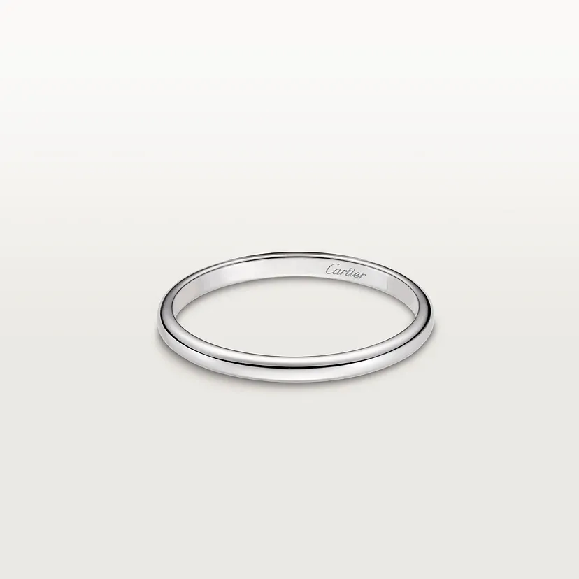 1895 wedding ring, width 2 mm