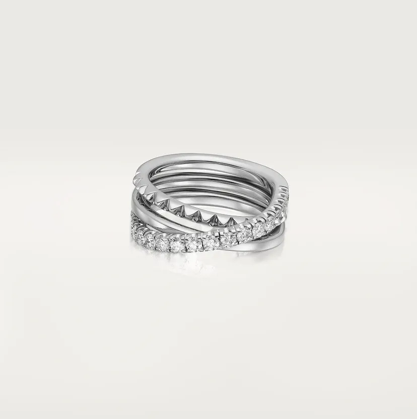 Etincelle de Cartier ring, semi-paved