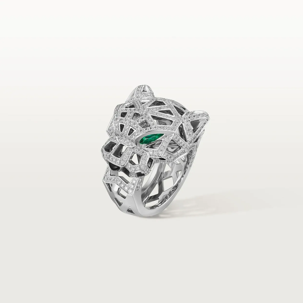 Panthère de Cartier ring, paved