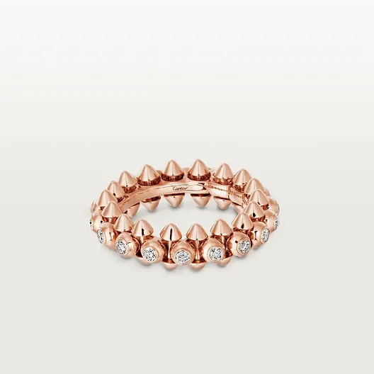 Clash de Cartier ring, medium model, diamonds