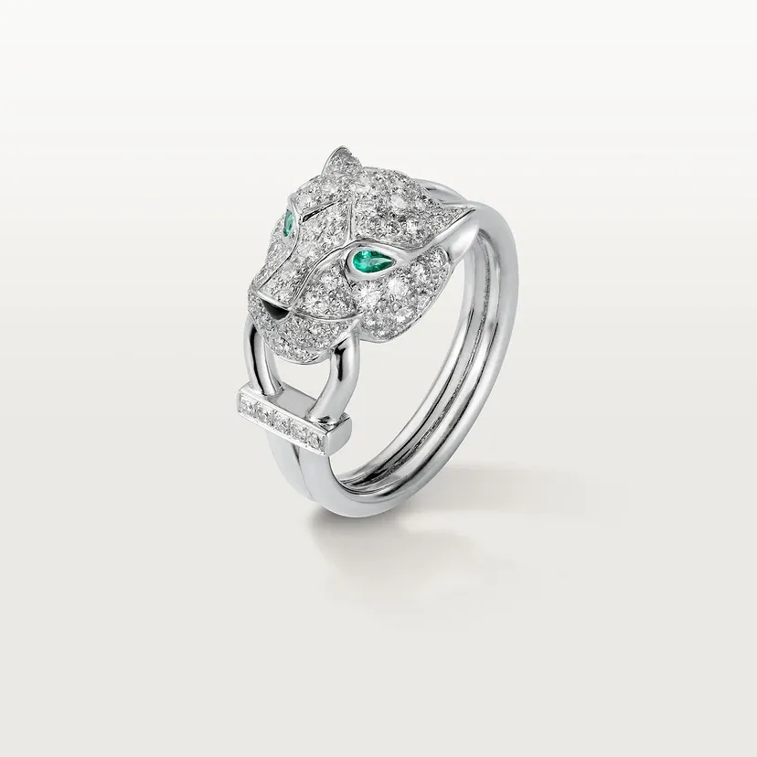 Panthère de Cartier ring, paved
