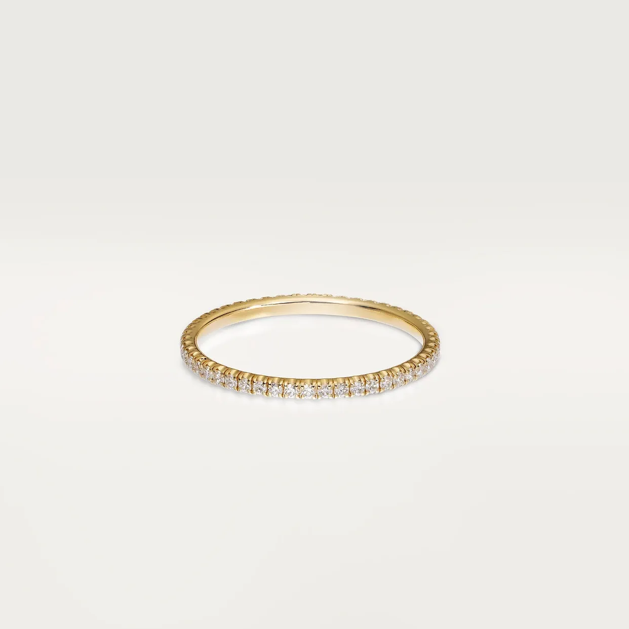 Etincelle de Cartier wedding ring, width 2.6 mm, paved