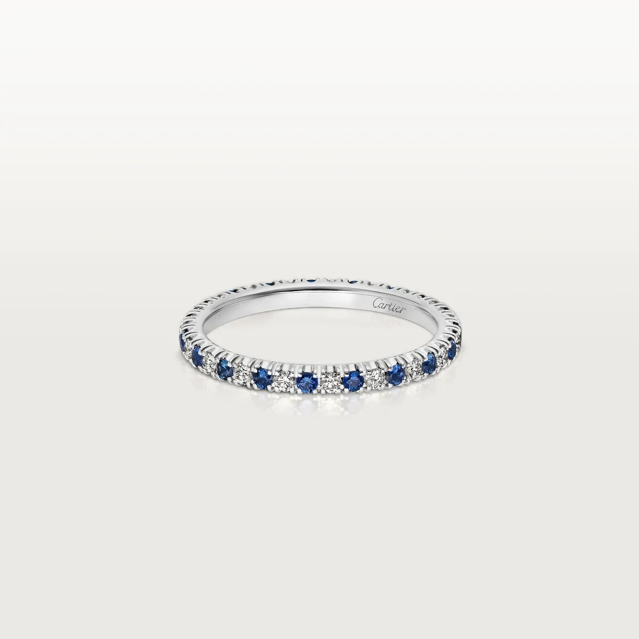 Etincelle de Cartier wedding ring, width 2 mm, paved
