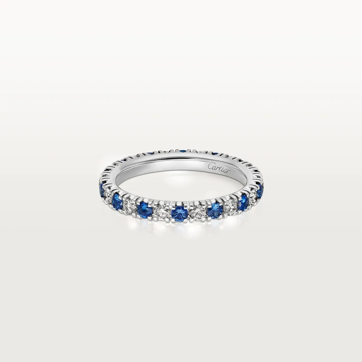 Etincelle de Cartier wedding ring, width 2.6 mm, paved