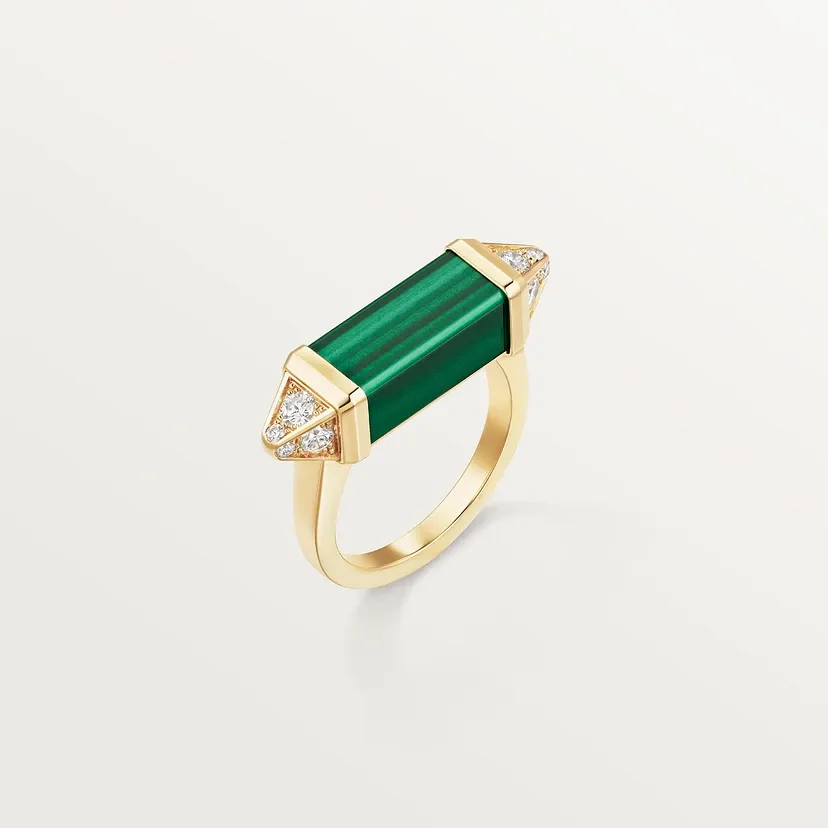 Les Berlingots de Cartier ring, semi-paved