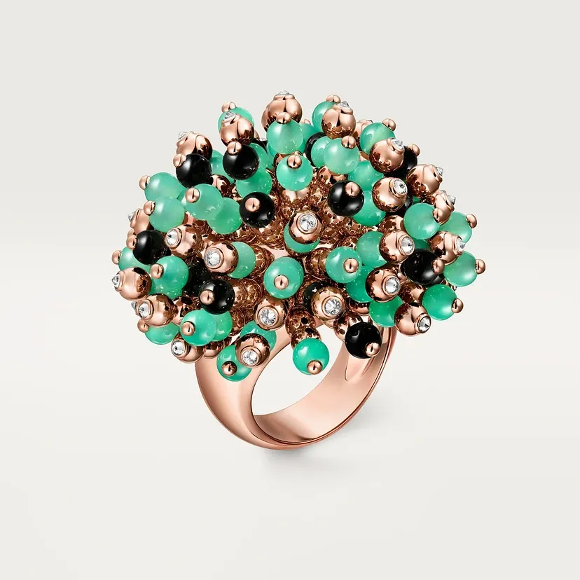 Cartier Libre Tuttitutti ring, chrysoprase