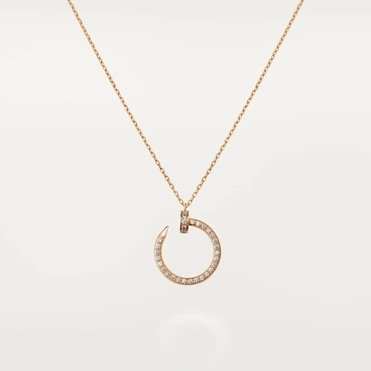 Juste un Clou pendant, diamonds