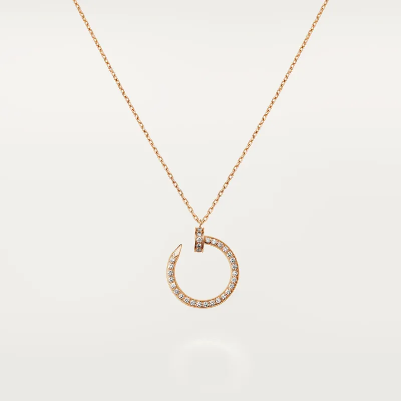 Juste un Clou pendant, diamonds