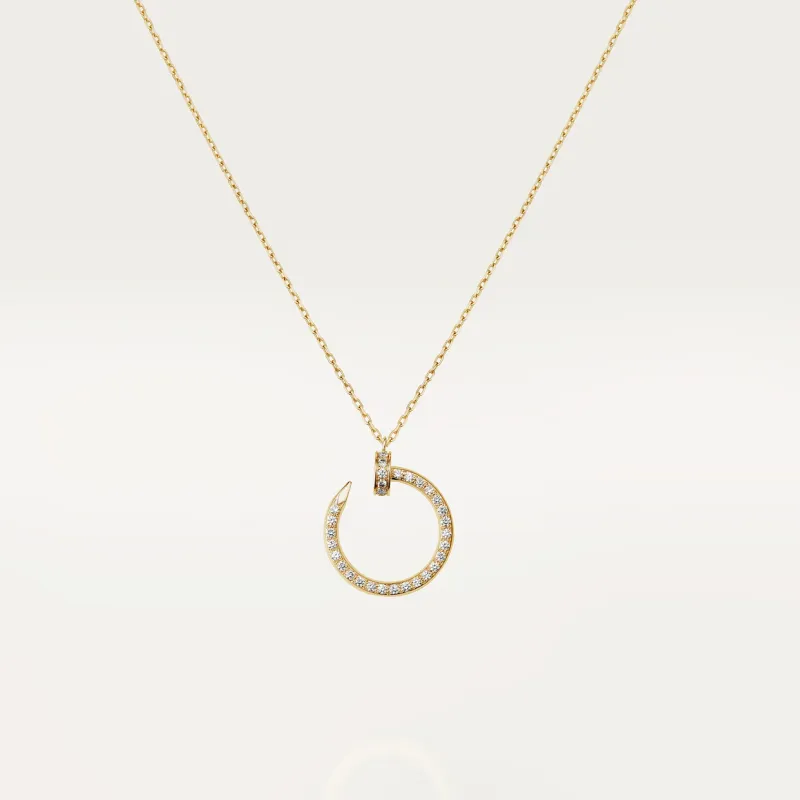 Juste un Clou pendant, diamonds