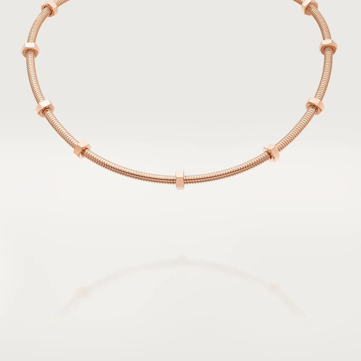 Écrou de Cartier torque necklace