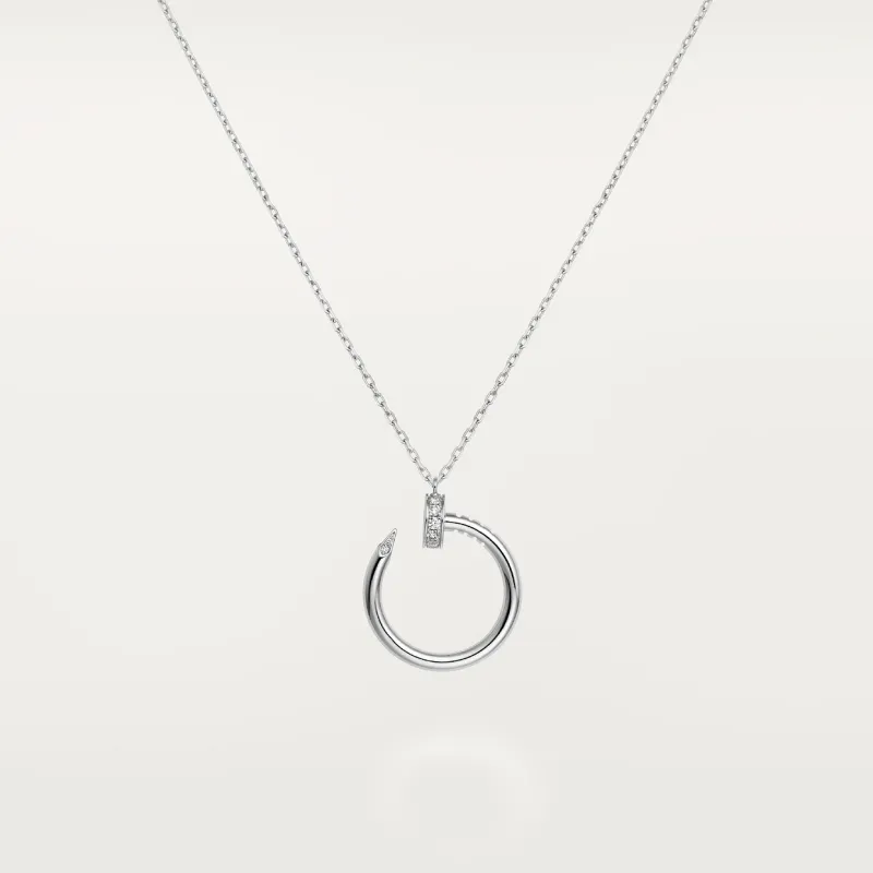 Juste un Clou pendant, diamonds