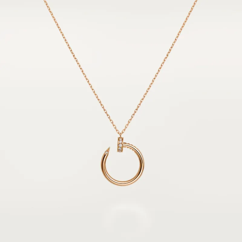 Juste un Clou pendant, diamonds