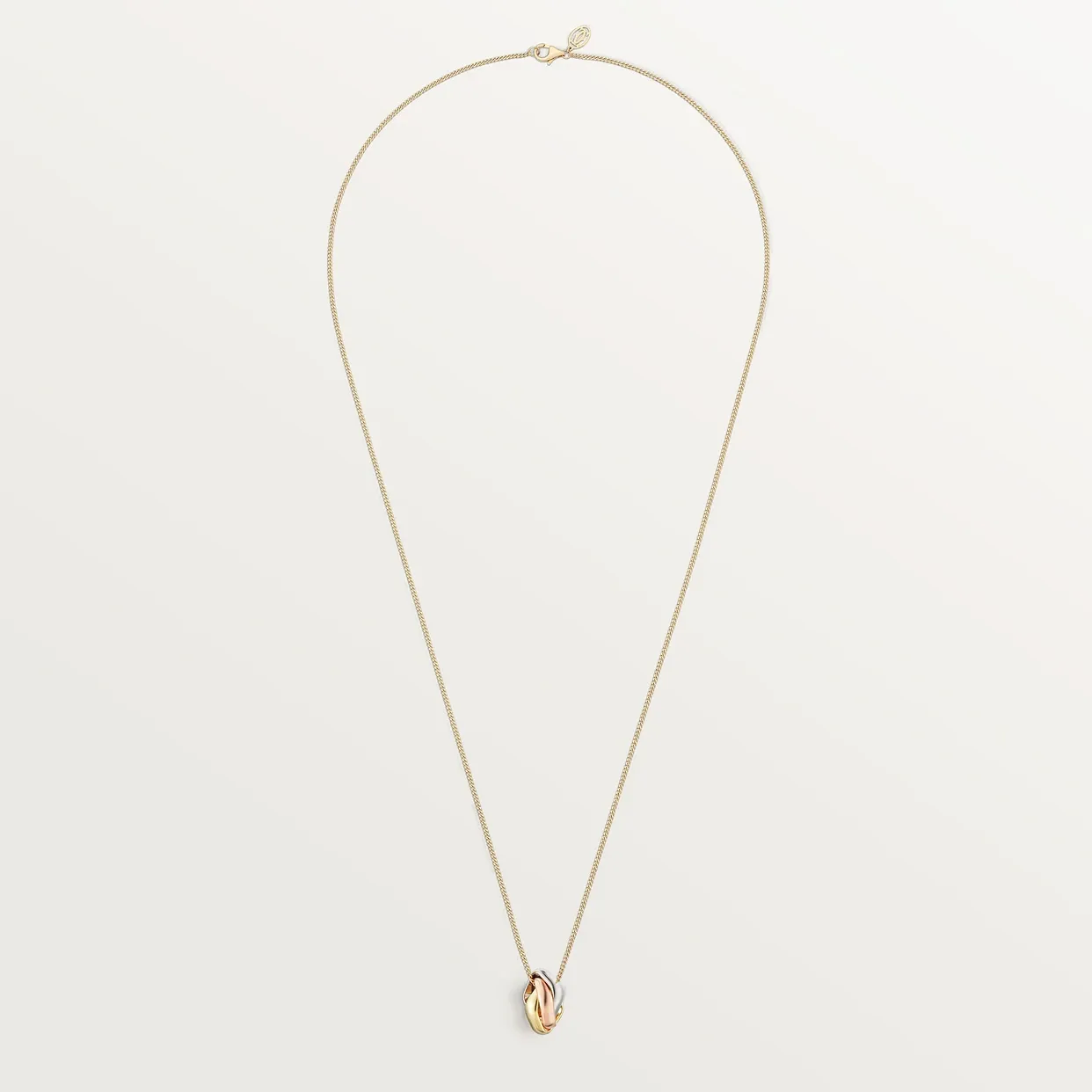 Trinity cushion pendant
