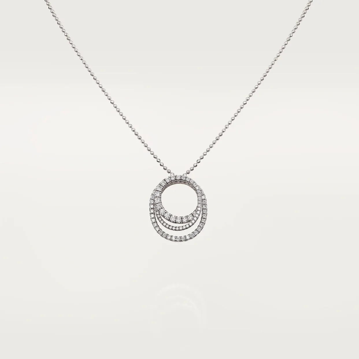 Etincelle de Cartier pendant, paved