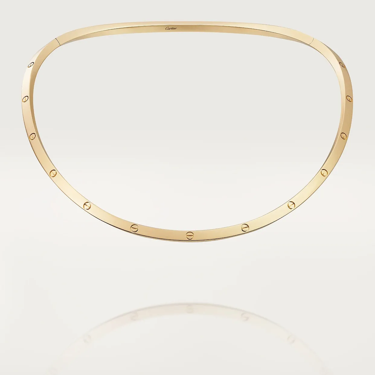LOVE torque necklace