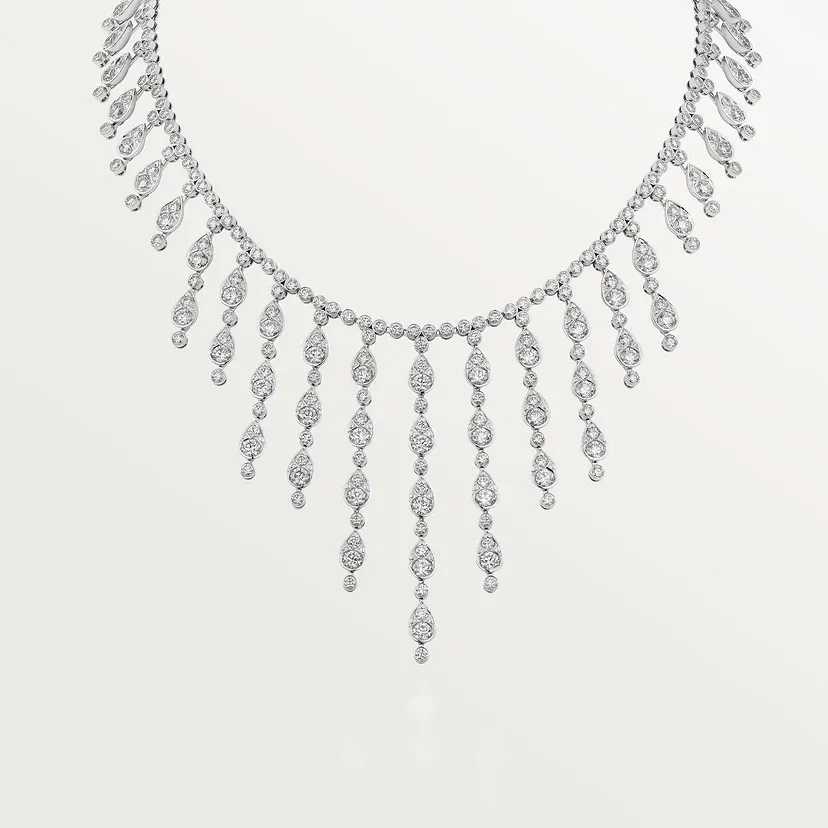 Pluie de Cartier necklace, diamonds