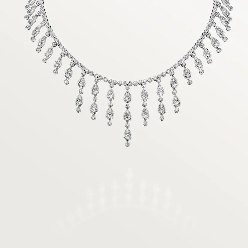 Pluie de Cartier necklace, diamonds