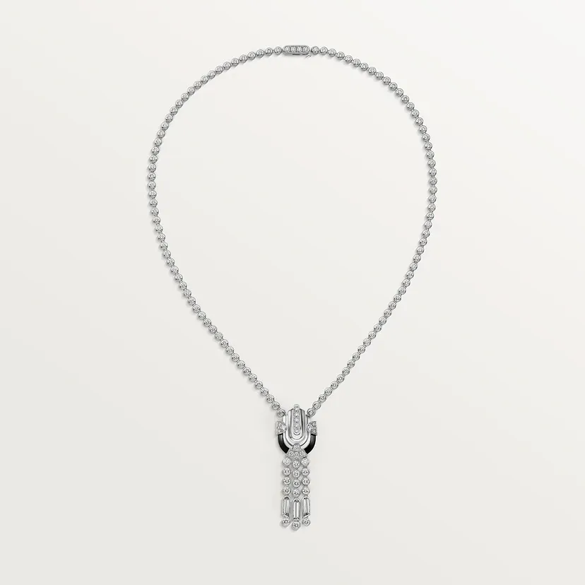Geometry &amp; Contrast necklace