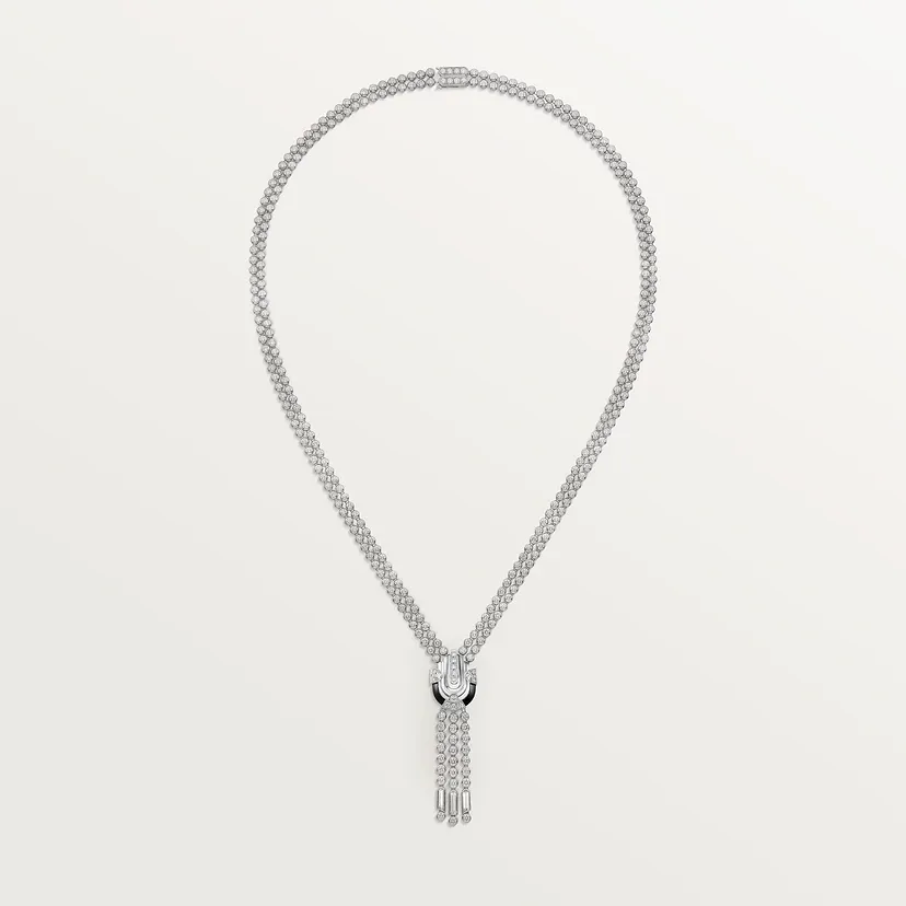 Geometry &amp; Contrast necklace
