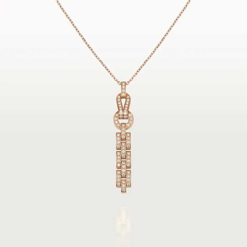 Agrafe pendant, paved