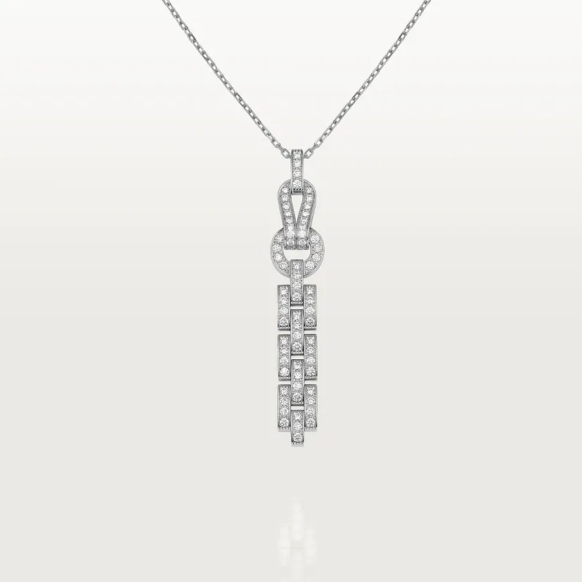 Agrafe pendant, paved
