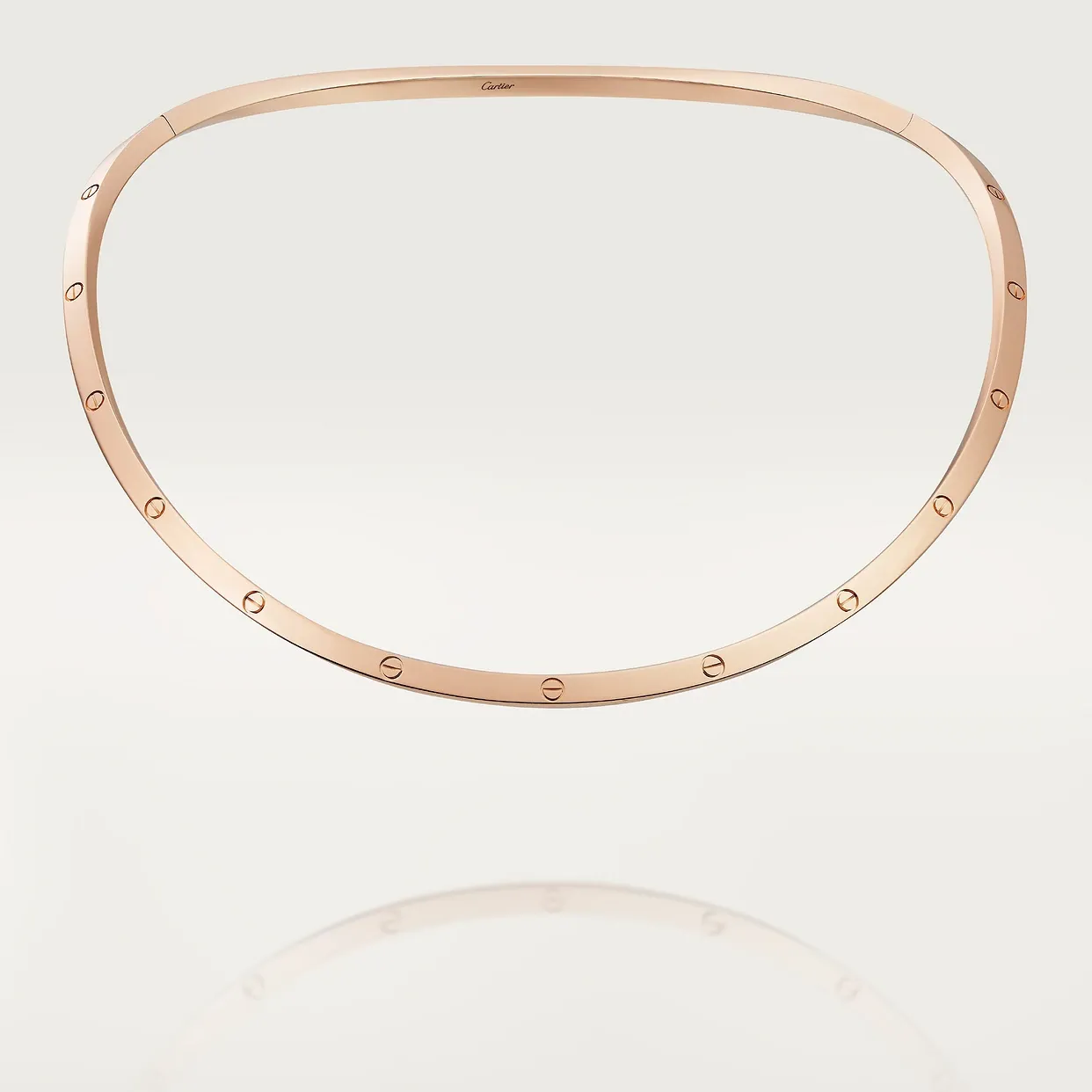 LOVE torque necklace