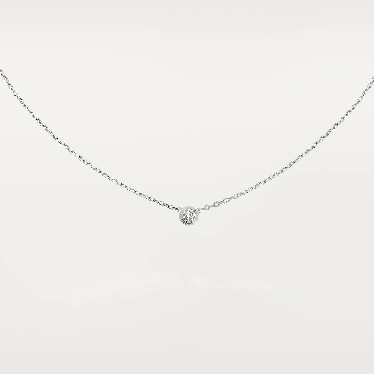 Cartier d&#39;Amour pendant, brilliant-cut diamond, small model