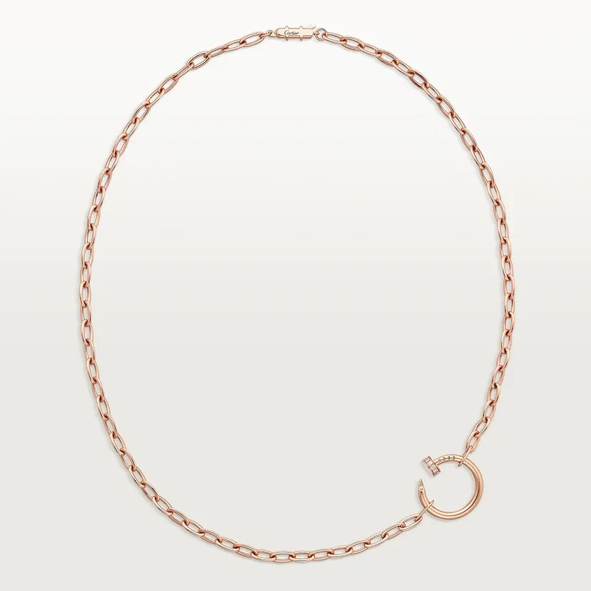 Juste un Clou necklace, diamonds