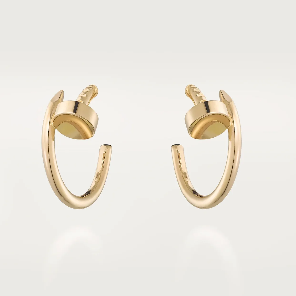 Juste un Clou hoop earrings, small model