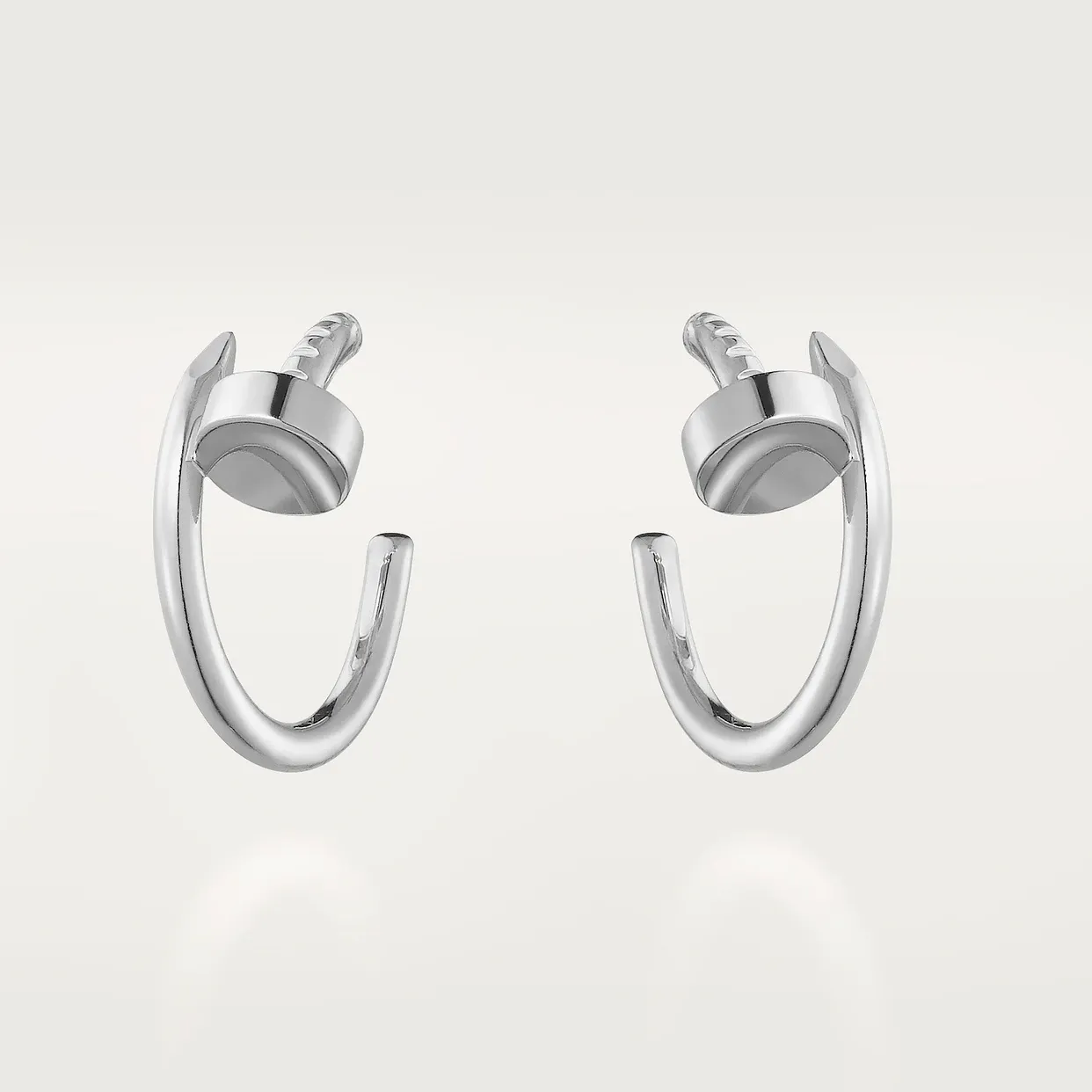 Juste un Clou hoop earrings, small model