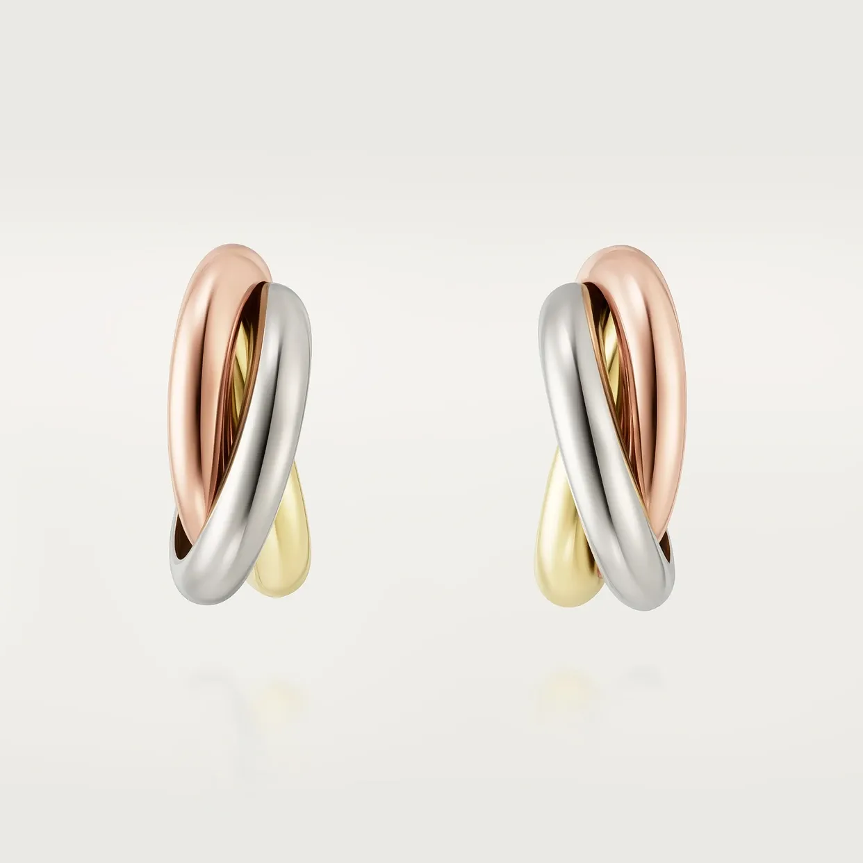 Trinity earrings, classic model
