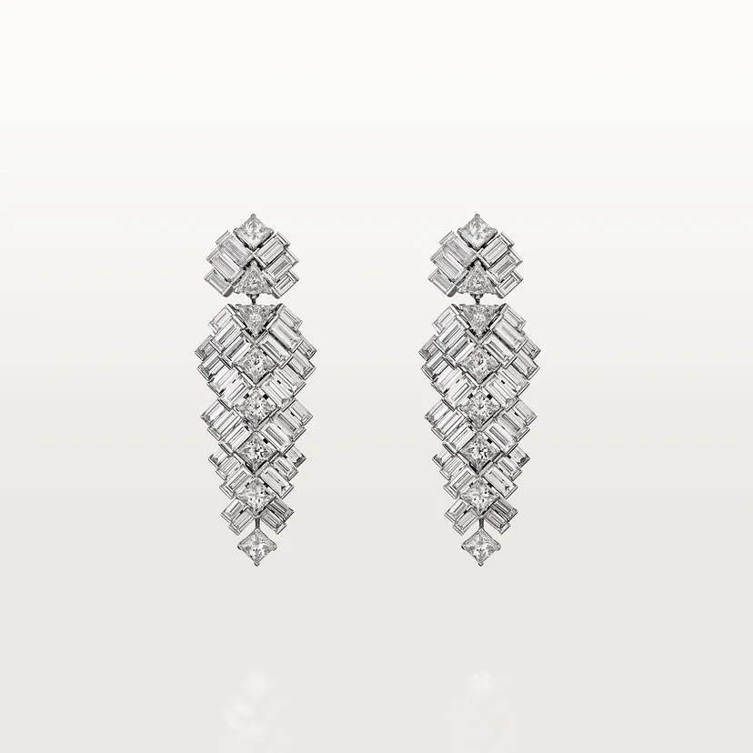 Reflection de Cartier earrings, diamonds