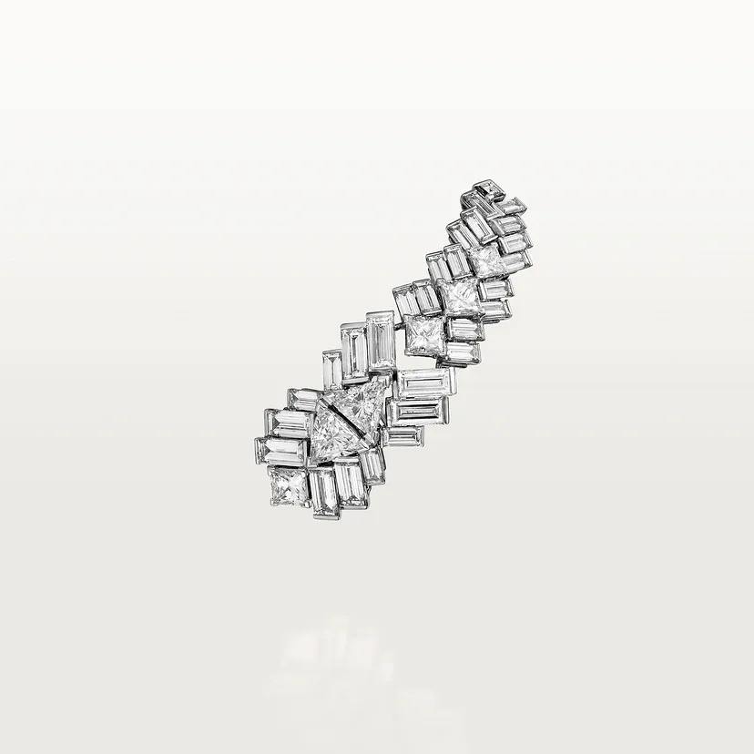 Reflection de Cartier earrings, diamonds