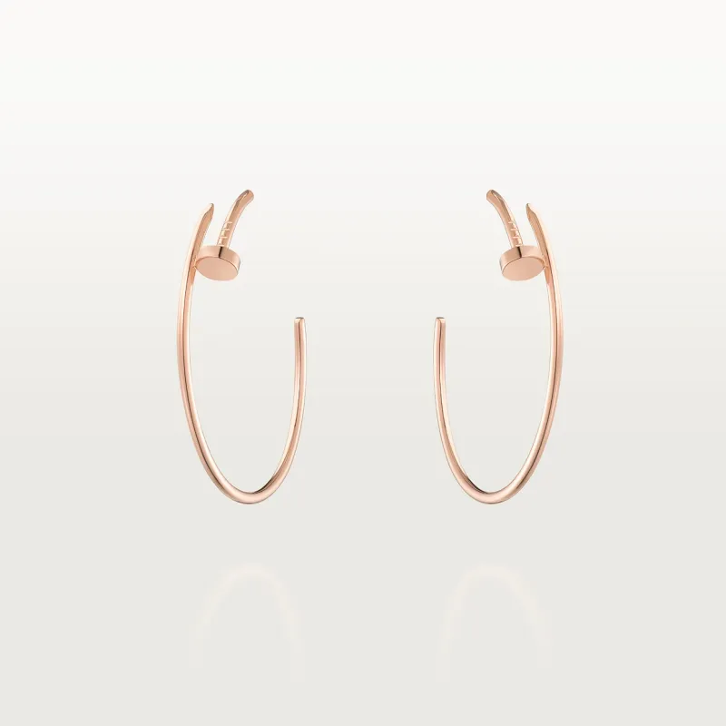 Juste un Clou hoop earrings, large model