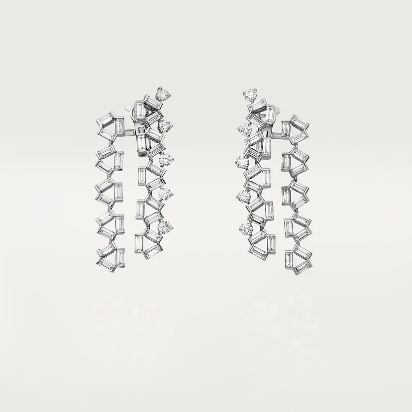 Reflection de Cartier earrings, diamonds
