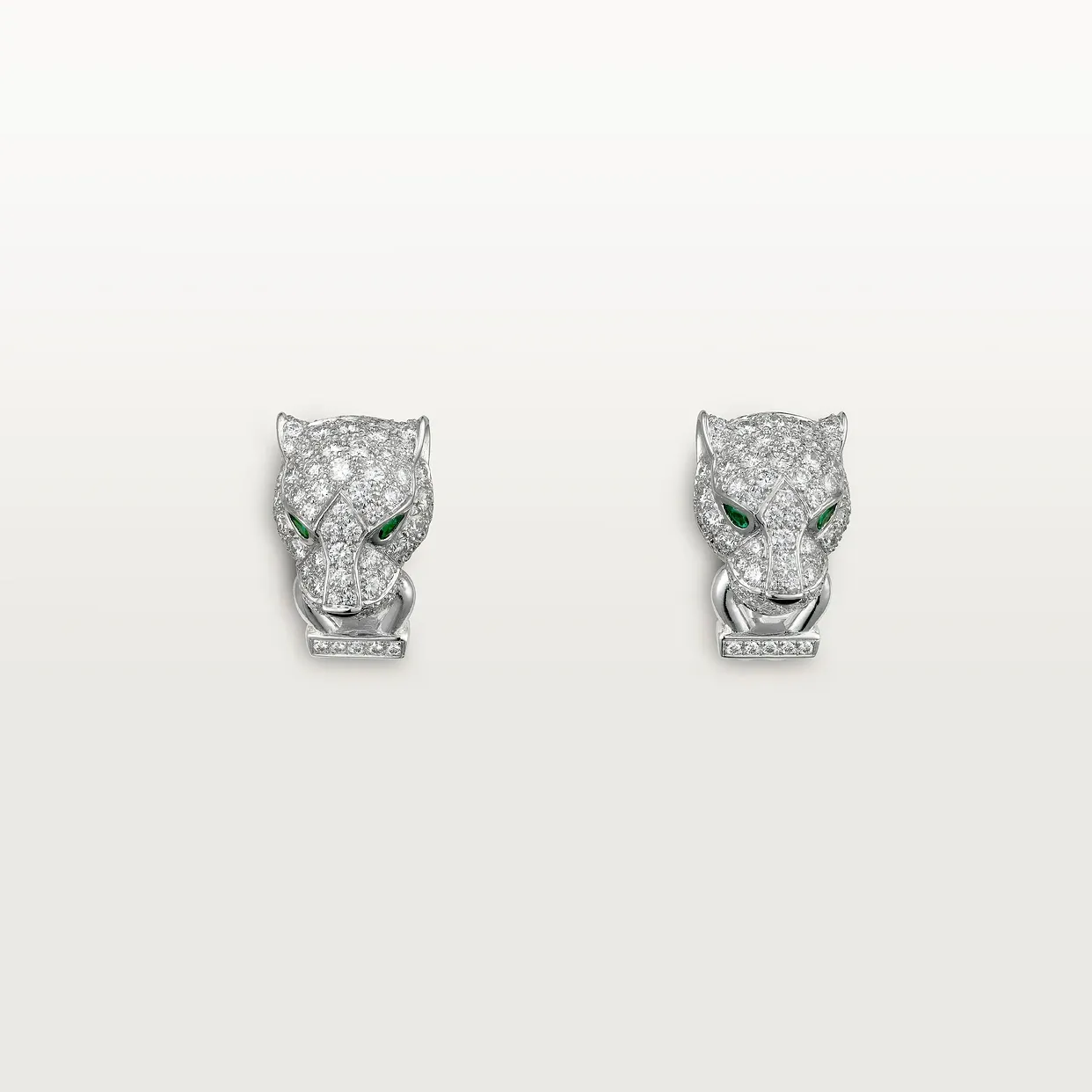 Panthère de Cartier earrings, paved