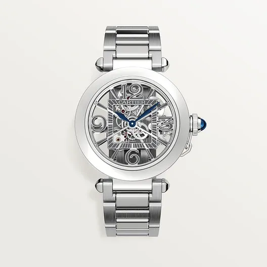 Pasha de Cartier skeleton watch