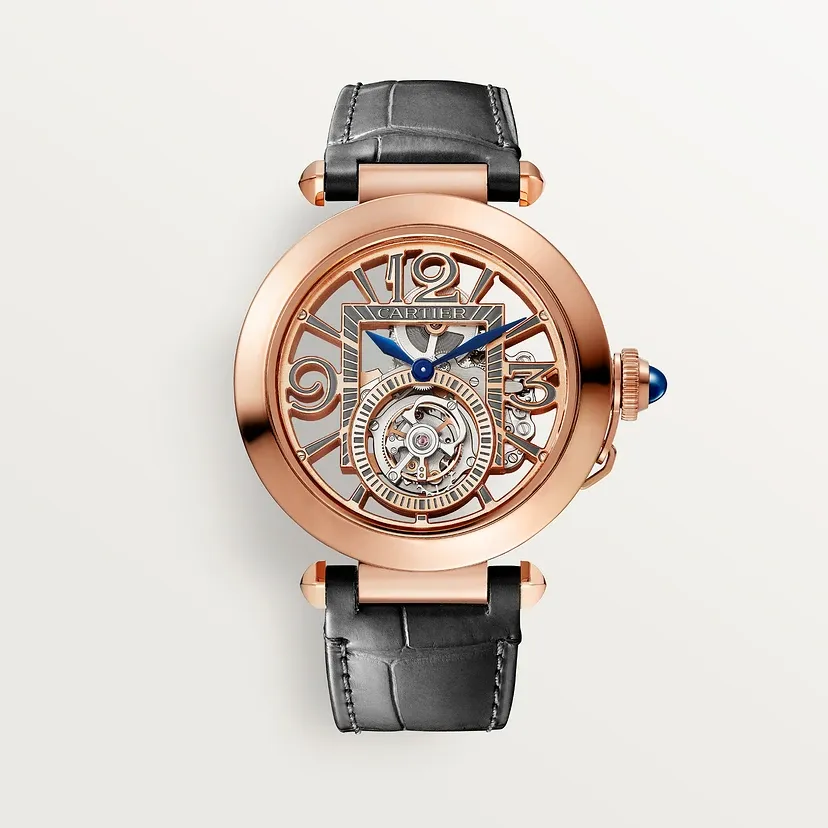 Pasha de Cartier skeleton watch