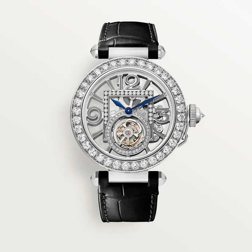 Pasha de Cartier skeleton watch