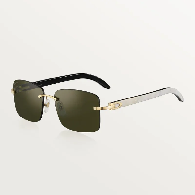 Sunglasses with Elongated C de Cartier motif