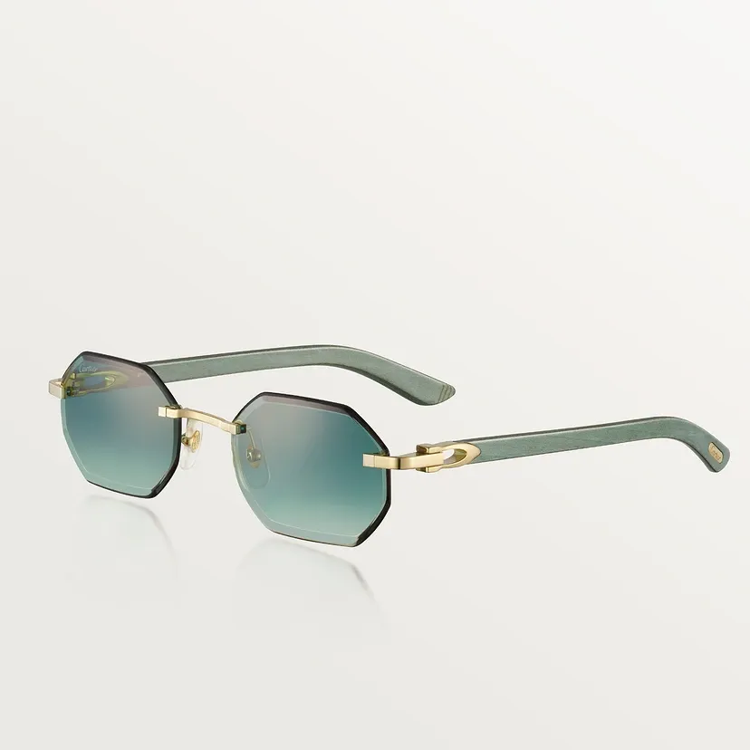 Sunglasses with Elongated C de Cartier motif